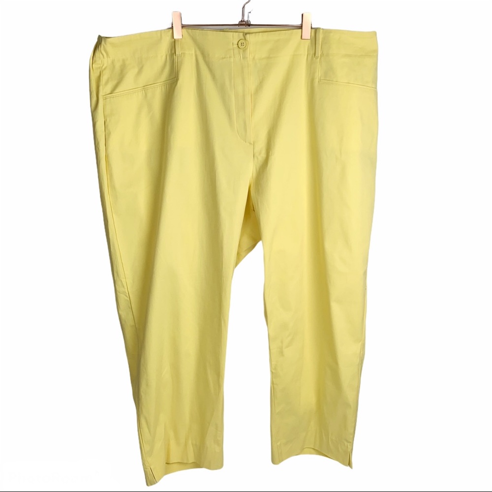 Talbots‎ Yellow Cropped Pant